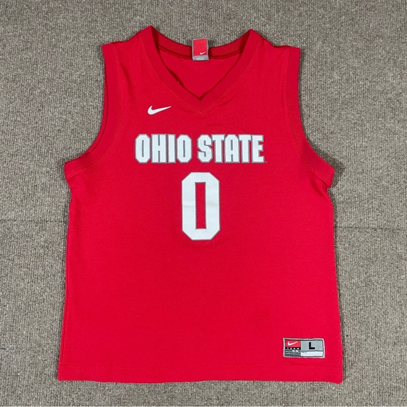 Nike Other - Nike Ohio State Buckeyes Basketball Jersey NCAA #0 Red Youth Large Sullinger
